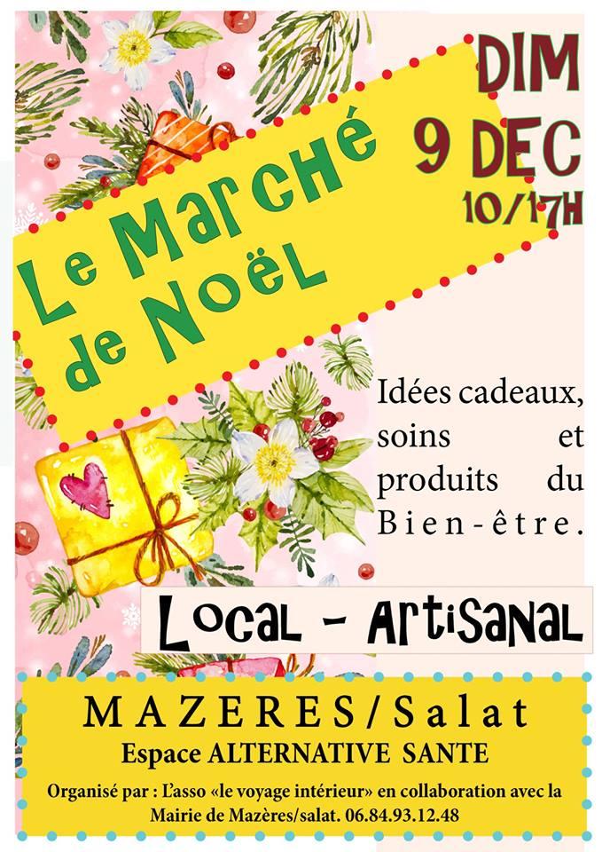 Marché de Noël à Mazères/Salat
